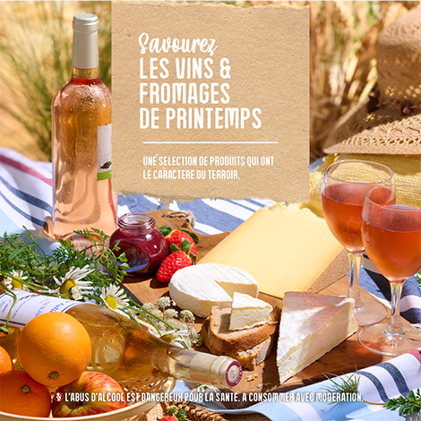 Fêtons les Vins et Fromages de printemps ! Fêtons les Vins et Fromages de printemps !
