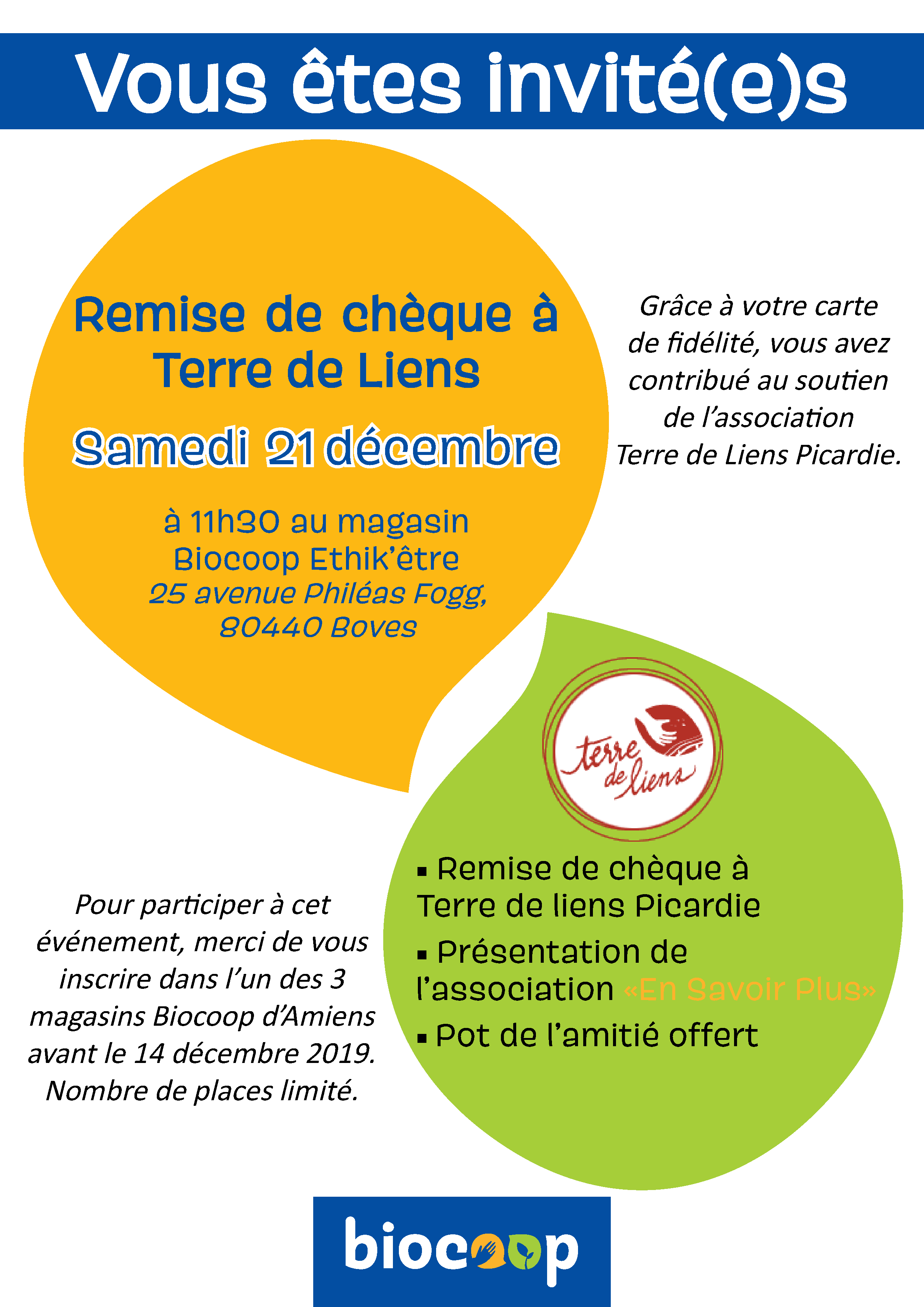 Vous êtes invité(e)s... Vous êtes invité(e)s...