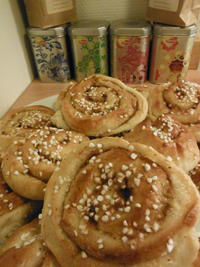 Cap sur la Suéde avec les kanelbullar. Cap sur la Suéde avec les kanelbullar.